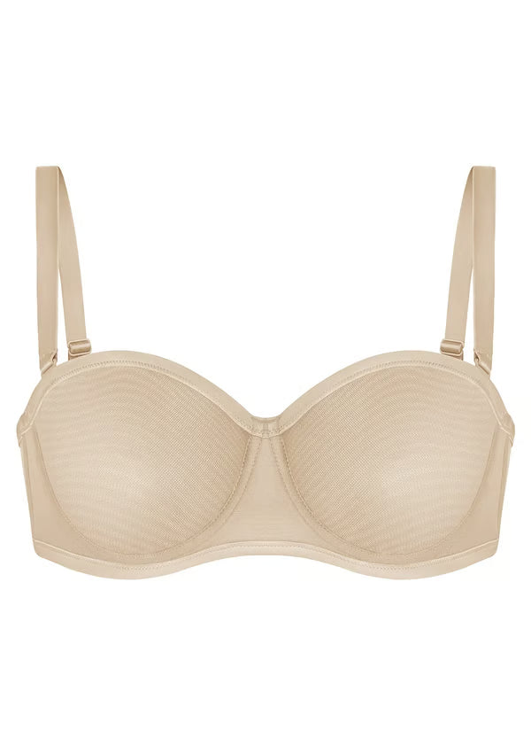 Women's Strapless Minimizer Bandeau Bra 👙