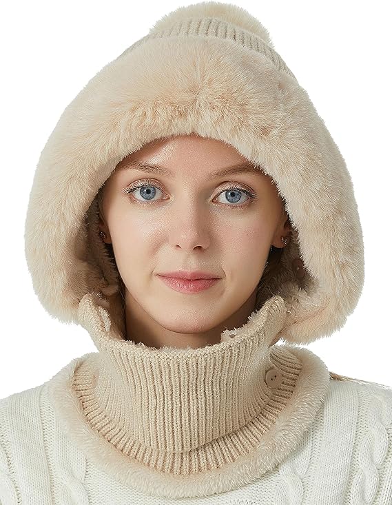 Men Women Windproof Ski Mask Cold Weather Gear Face Cover Winter Scarf Hat Outdoor Sports Protection