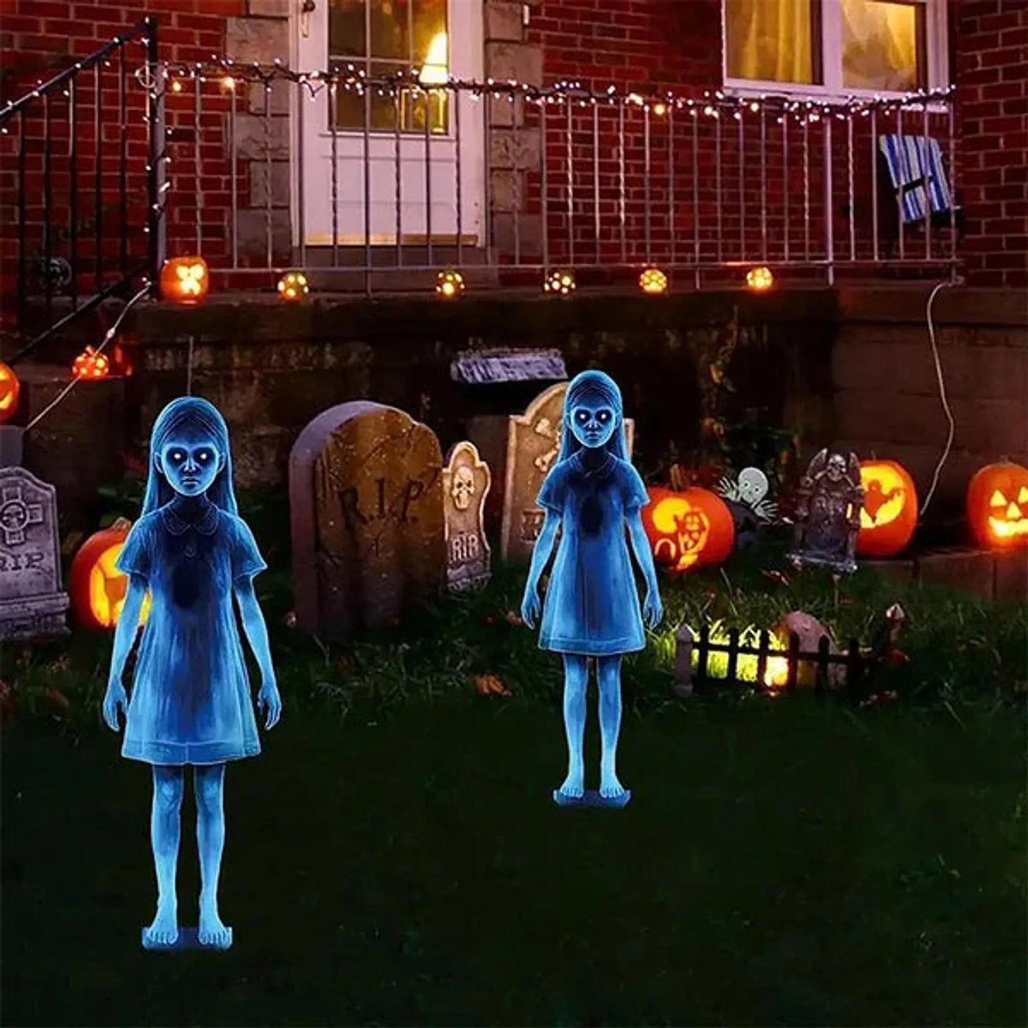 👻 Halloween girl ghost house decoration 👻