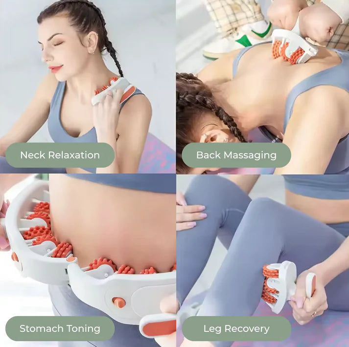 Circular leg massager, muscle massage roller