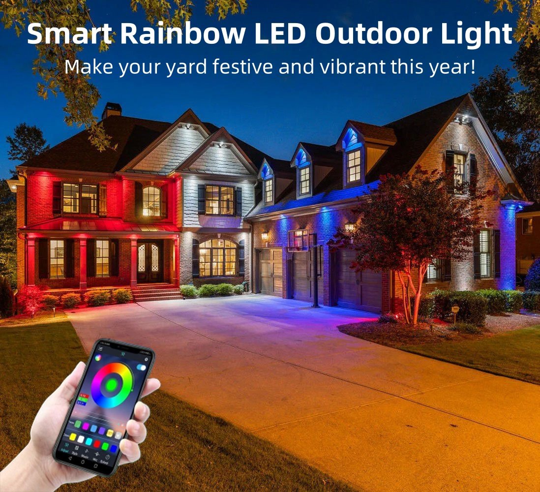 2025 Upgraded Smart Rainbow LED Permanent Outdoor Lights Pro