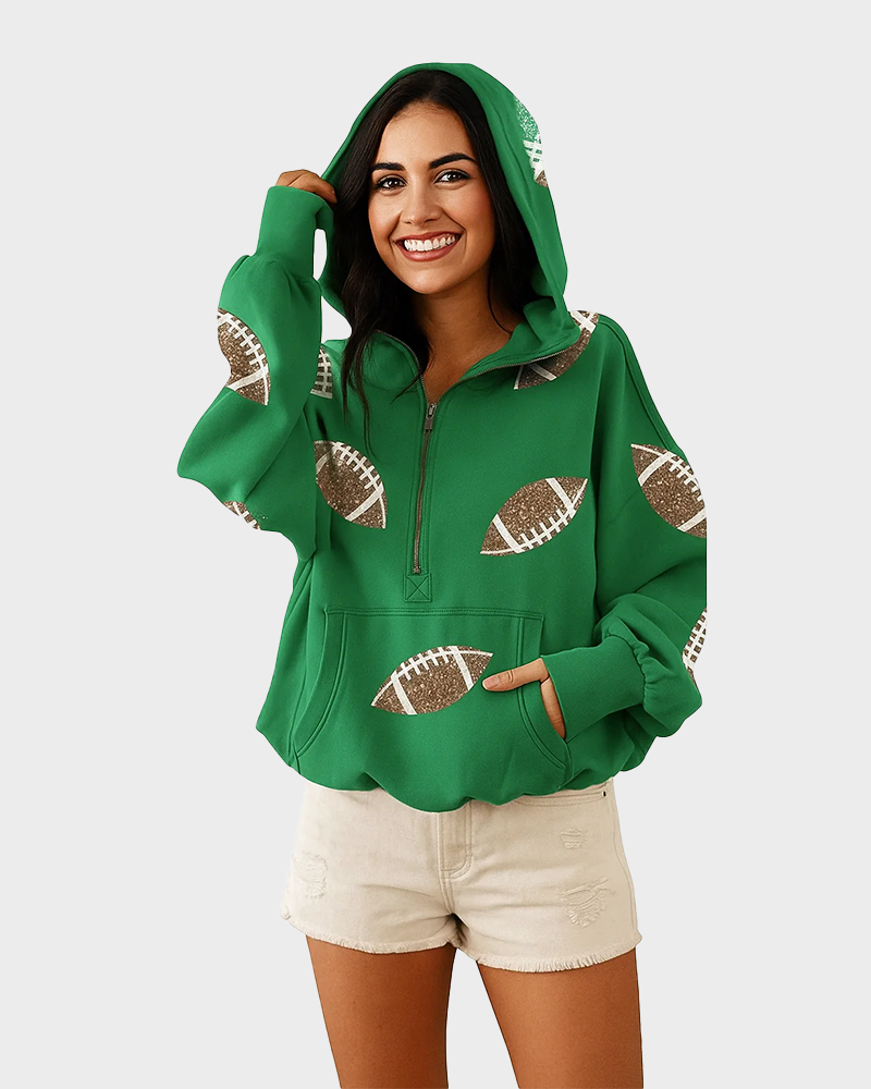 🧥 Long Sleeve Zip-Up Hoodie | Casual Loose-Fit Versatile Sports Jacket