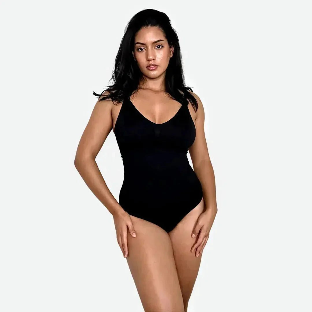 ✨ "Instant Hourglass! Seamless Tummy Control Bodysuit – Sculpts, Slims & Snatches Your Waist Without the Squeeze" ✨