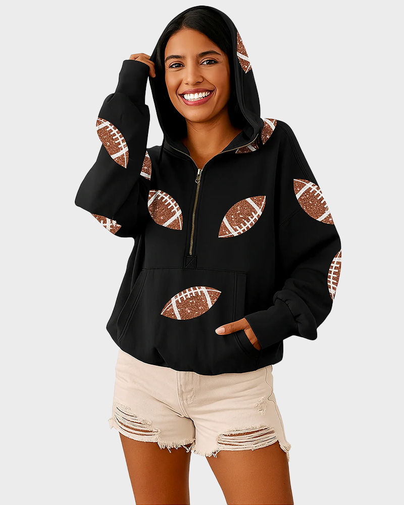 🧥 Long Sleeve Zip-Up Hoodie | Casual Loose-Fit Versatile Sports Jacket