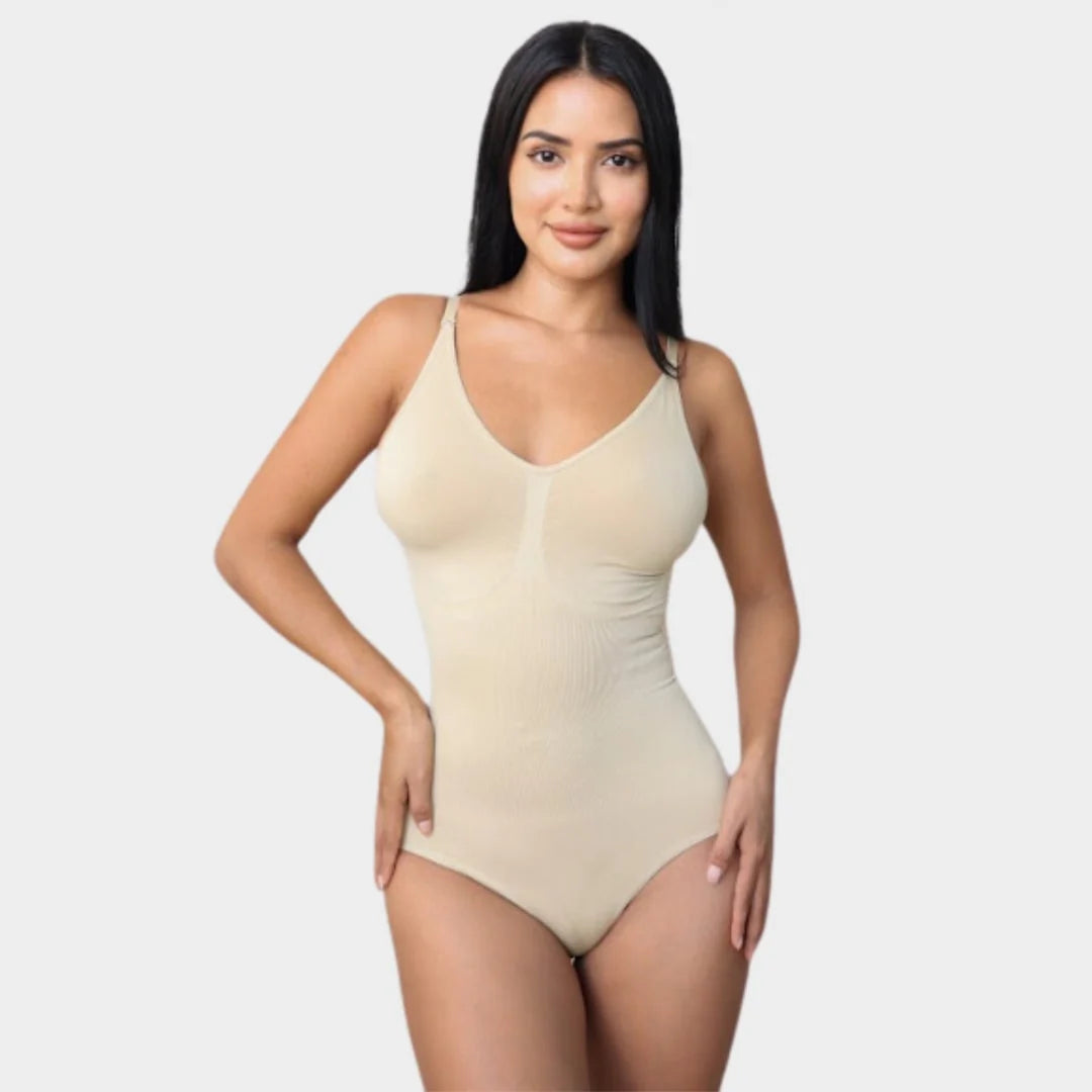 ✨ "Instant Hourglass! Seamless Tummy Control Bodysuit – Sculpts, Slims & Snatches Your Waist Without the Squeeze" ✨