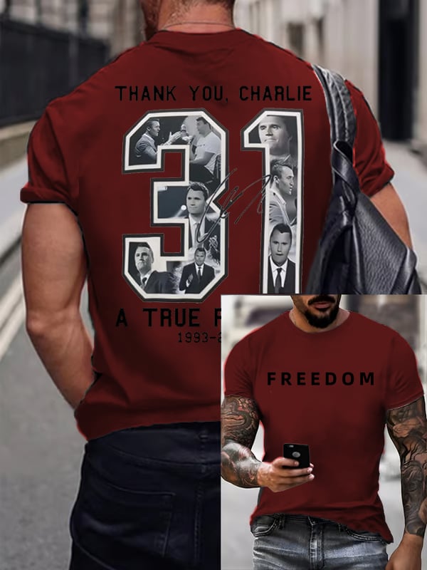 Commemorative freedom 31 Printed T-Shirt