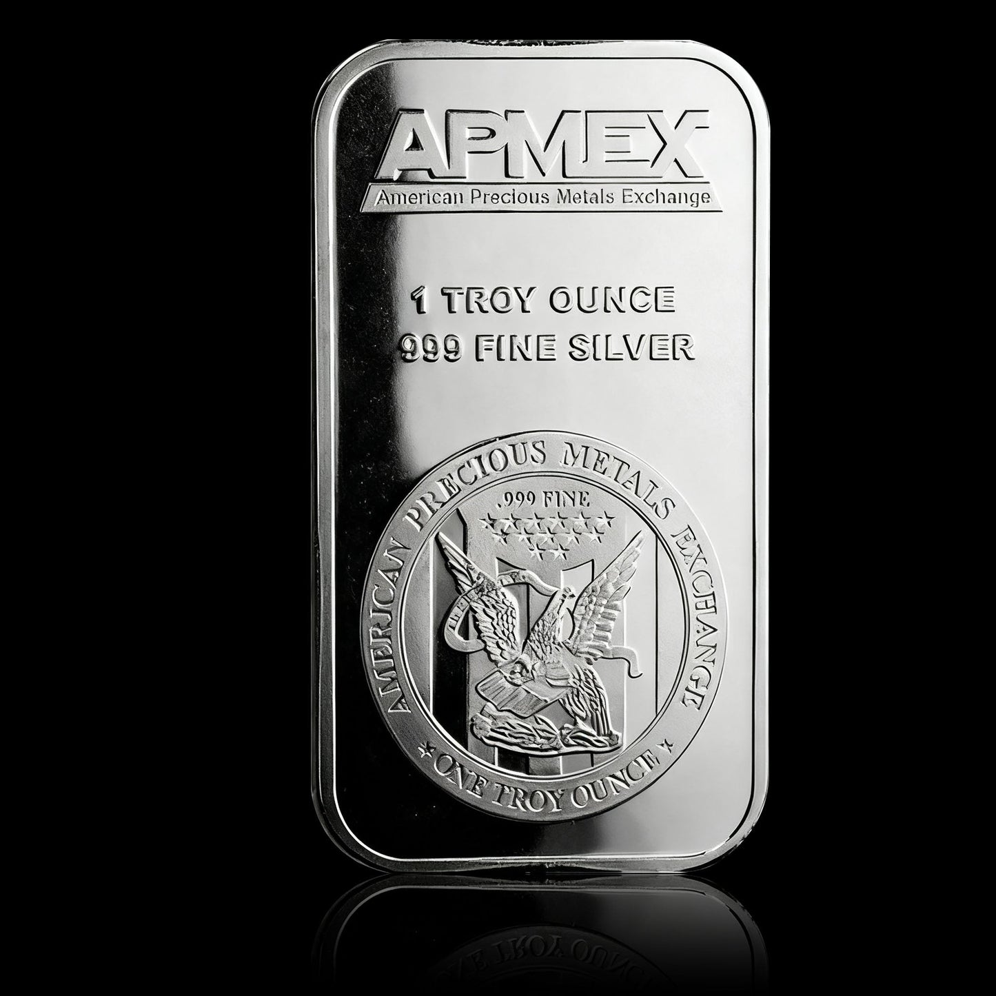 999 Fine Pure APMEX Silver Bar