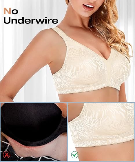 👙Full Coverage Wireless Minimizer Bra