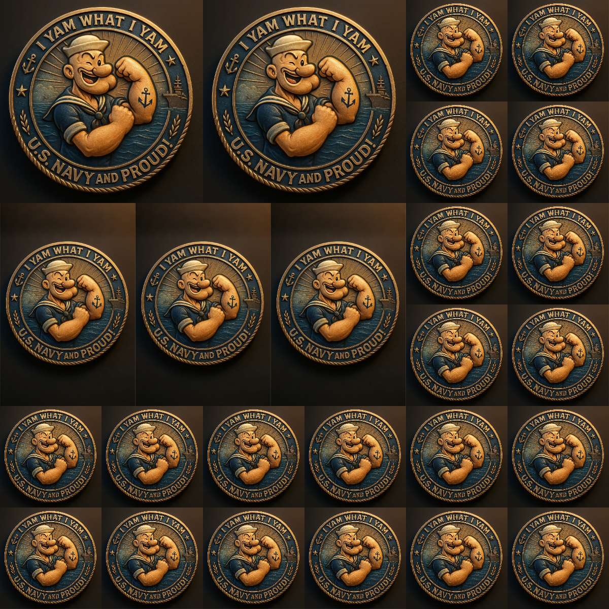 U.S. Navy Commemorative Coin – Anchor of Freedom⚓