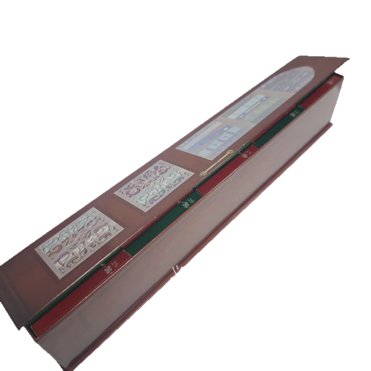 Advent Calendar Mini Book Ornament – 24 Days of Christmas Story Countdown Decoration