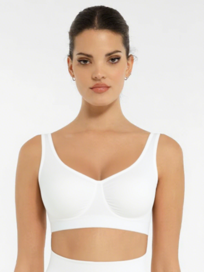 No Underwire Wide Straps Everyday Bra