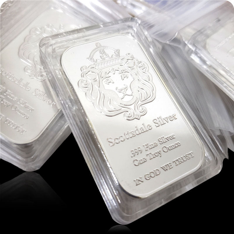 Scottsdale Silver 1 Troy oz .999 Fine Silver Bar
