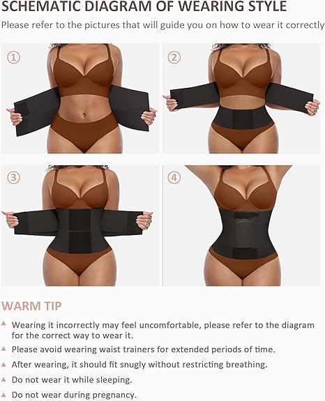 Waist Trainer Belt ,Waist Cincher,Tummy Control Body Shaper