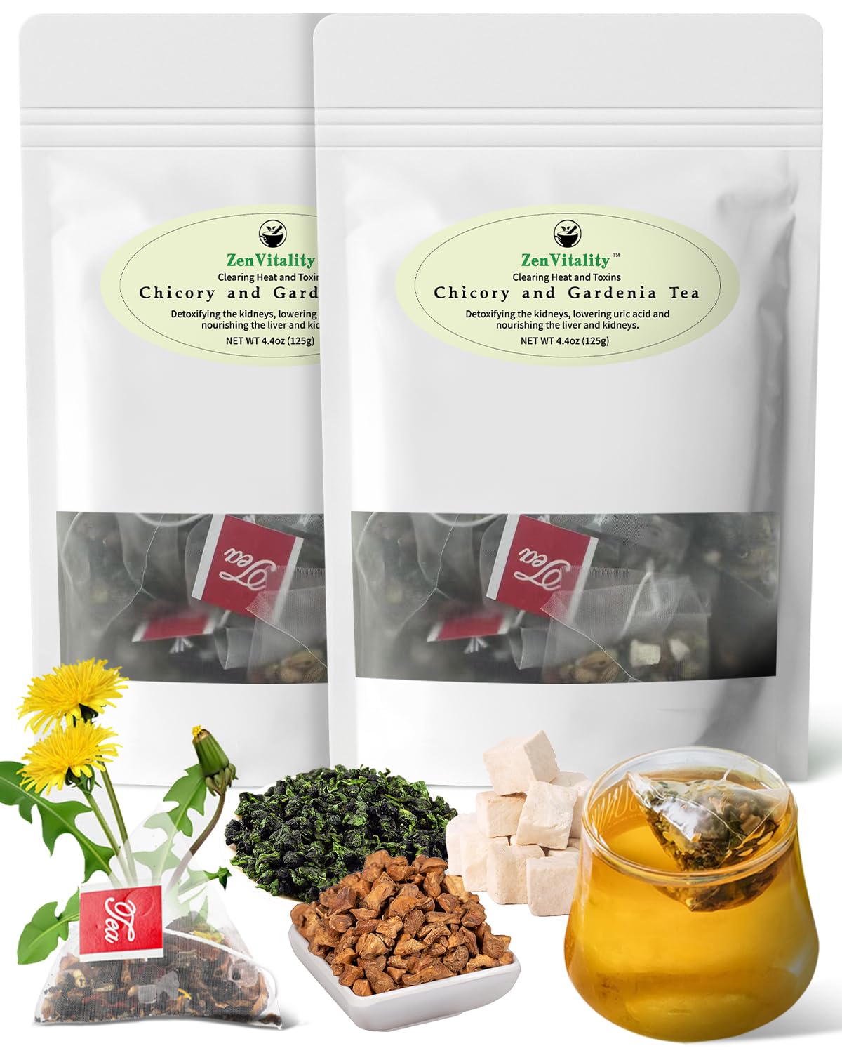 Chicory & Gardenia Herbal Tea
