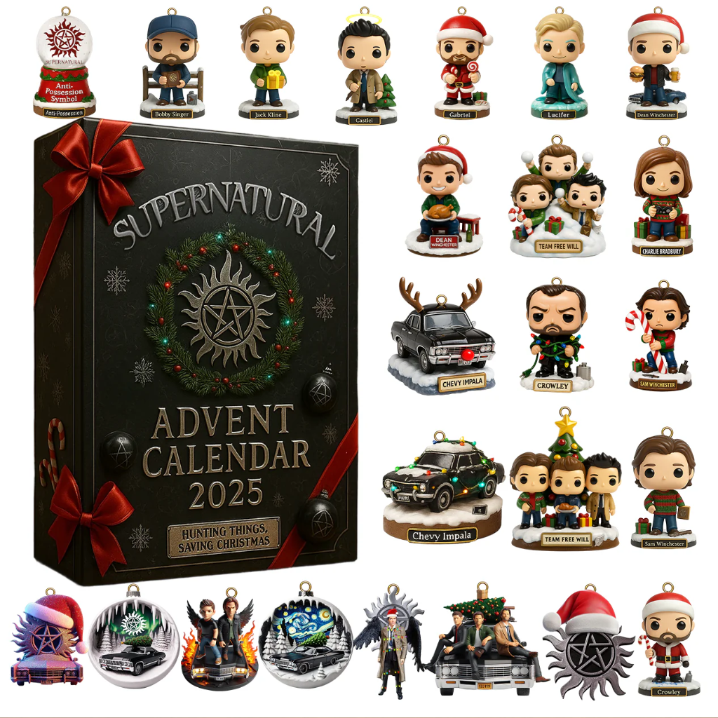 Supernatural Hunting Things Saving Christmas ADVENT CALENDER 2025