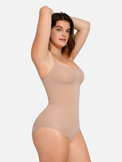 ✨ "Instant Hourglass! Seamless Tummy Control Bodysuit – Sculpts, Slims & Snatches Your Waist Without the Squeeze" ✨