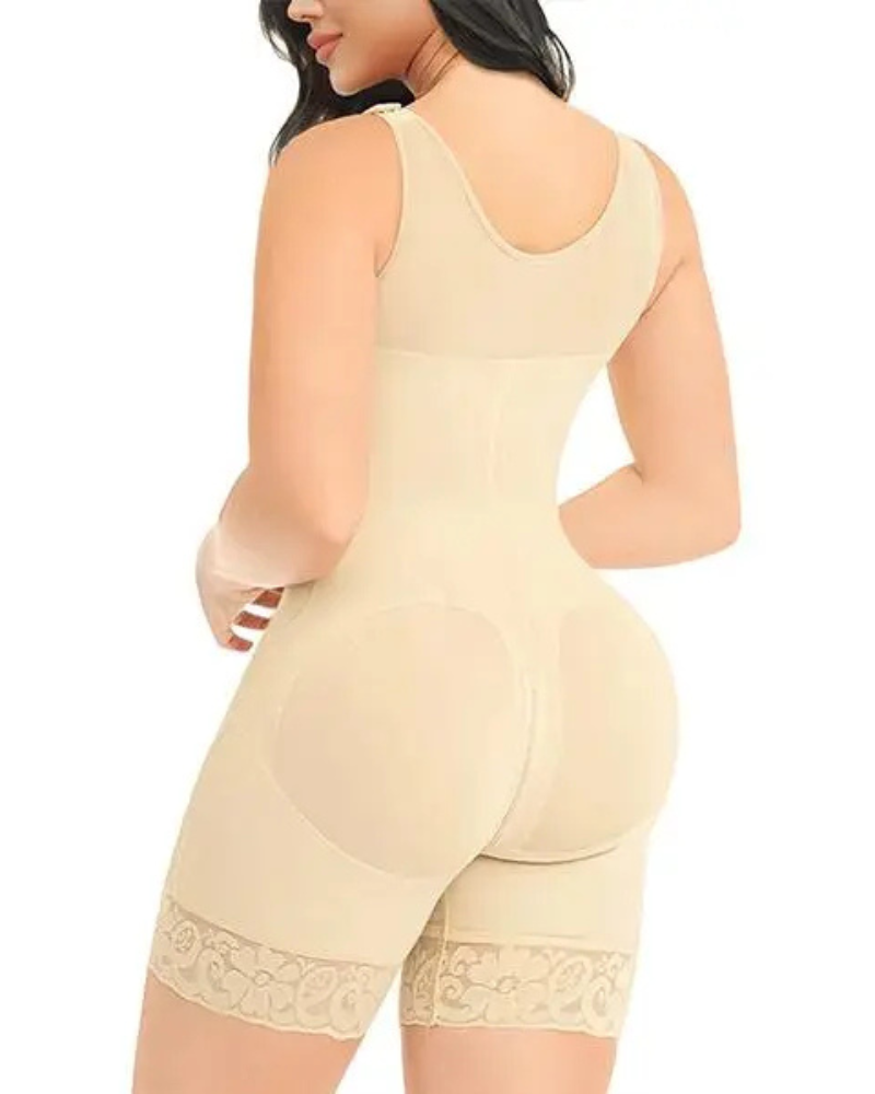 ⏳Limited-Time Offer🎉Extra Plus Size Shaper Bodysuit Tummy Control Shapewear With Bra