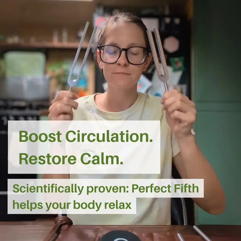 ✨ 128-384Hz Resonance Tuning Fork Set