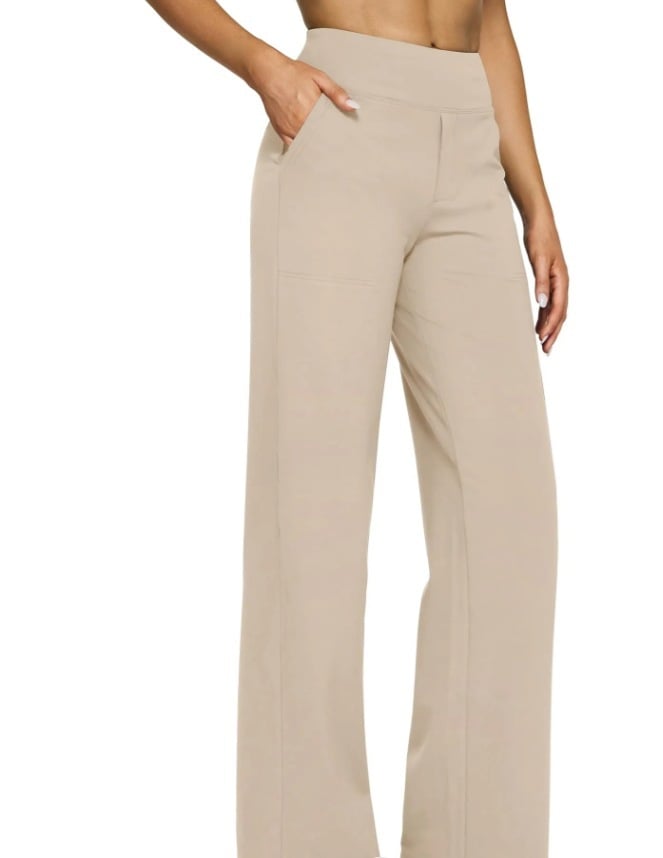 Loose High-Waist Business Casual Pants Yoga Pants