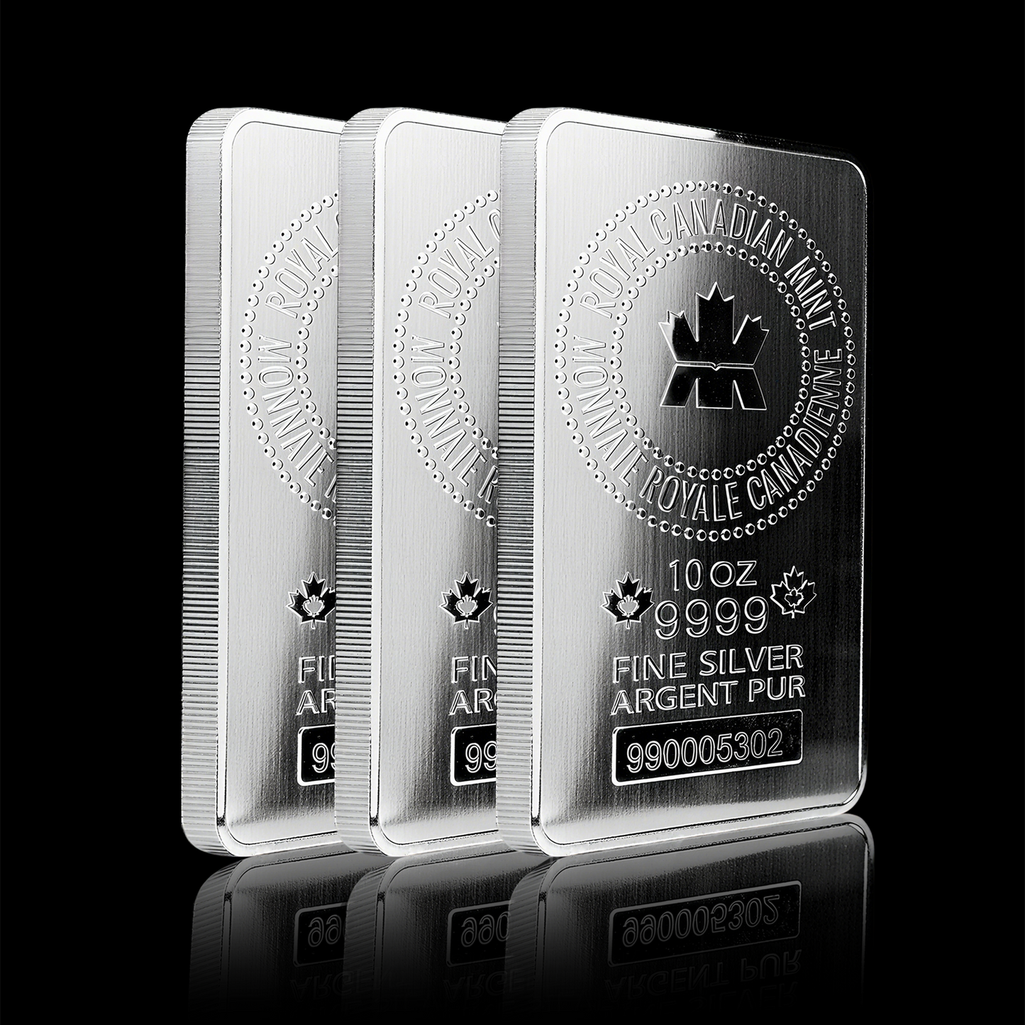 Royal Canadian Mint 10 oz Silver Bar