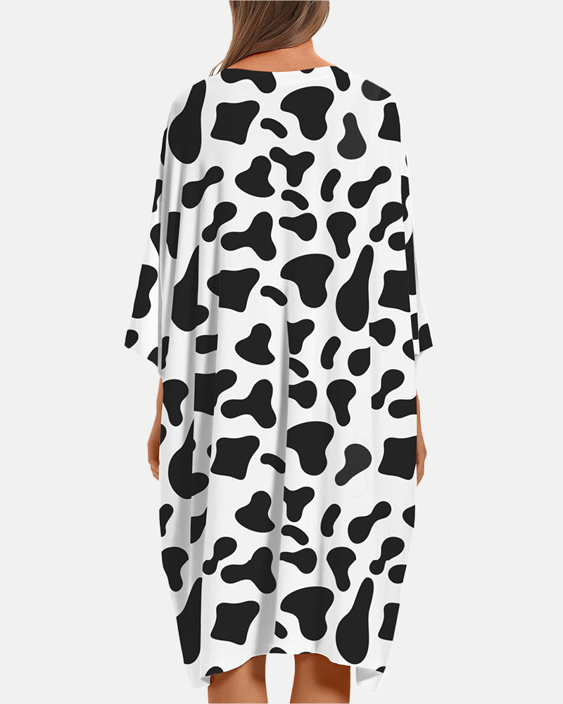 Soft Bamboo Sleepshirt with Pocket Plus Size S-6XL