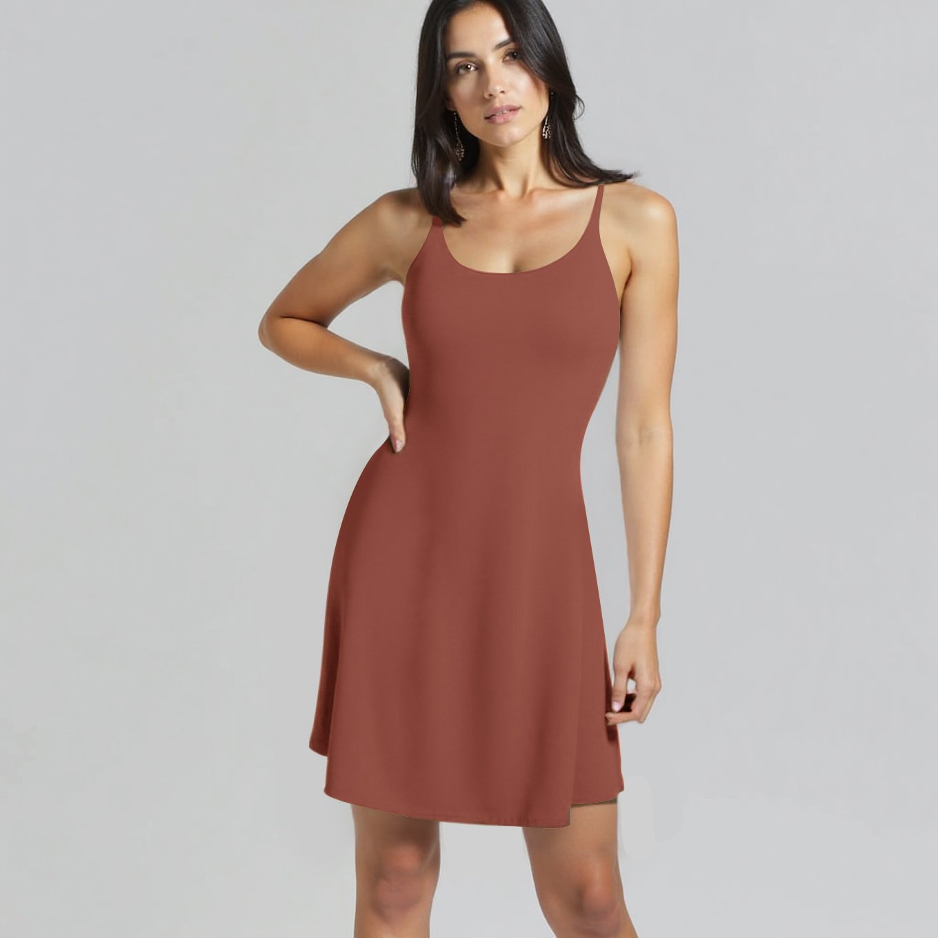 The Ultimate Tummy Control Backless Active Dress