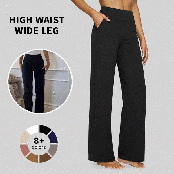Loose High-Waist Business Casual Pants Yoga Pants