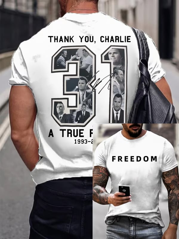 Commemorative freedom 31 Printed T-Shirt