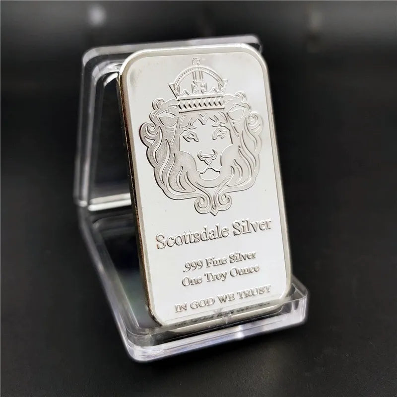 Scottsdale Silver 1 Troy oz .999 Fine Silver Bar