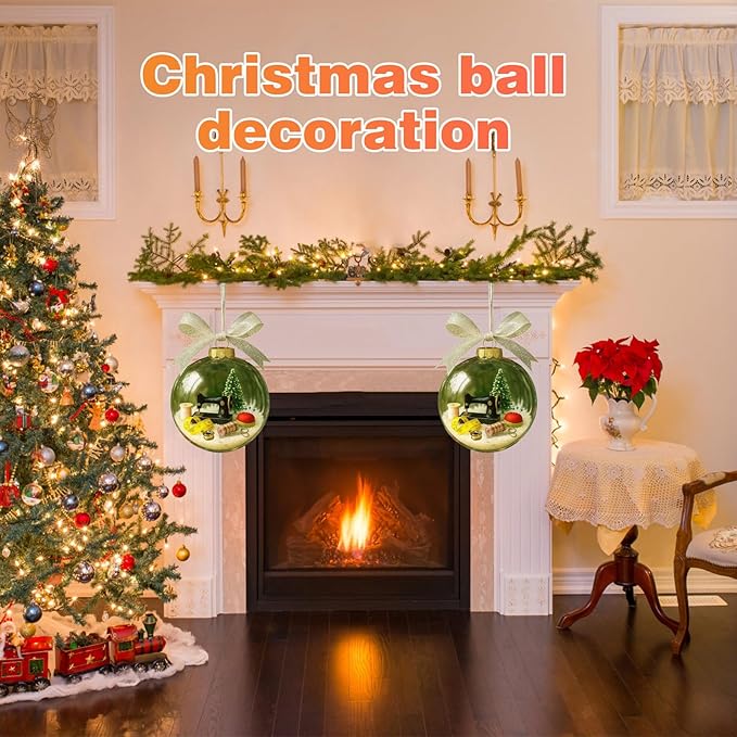 Holiday Sewing Snow Globe Ornamentš