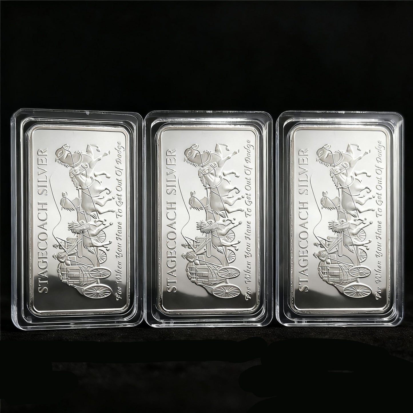 Stagecoach Silver Bar - 1/4 Divisible Bar