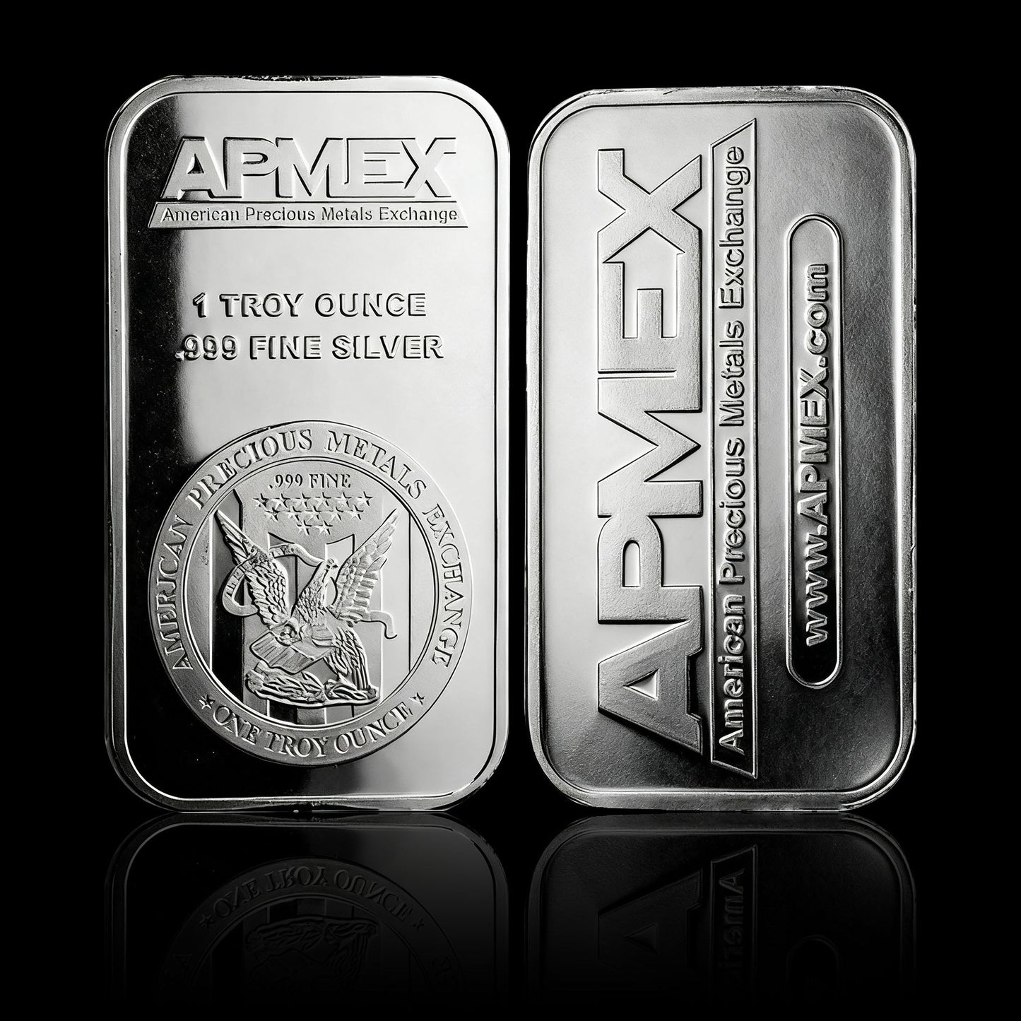 999 Fine Pure APMEX Silver Bar