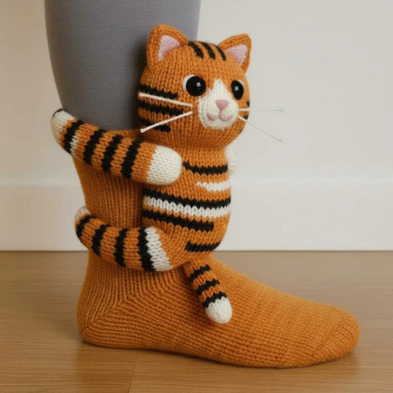3D Knit Animal Socks🧦