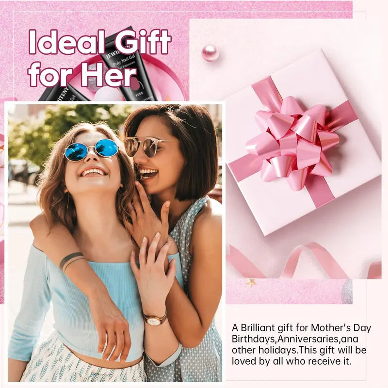 ✨Manicure Set|Color Gel + Extension Gel + UV Lamp