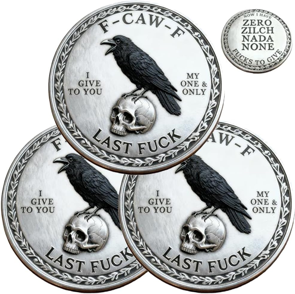 💥The F-CAW-F Coin — For Those Who Laugh at Life and Give Zero F*cks!