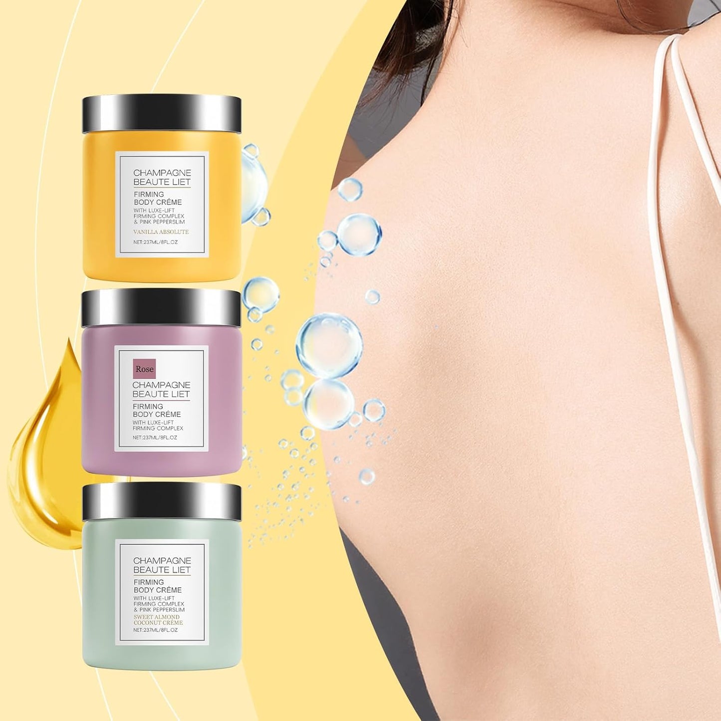 ✨Champagne Beaute Lift Firming Body Crème - For Firmer, Smoother, Radiant Skin! 🌟