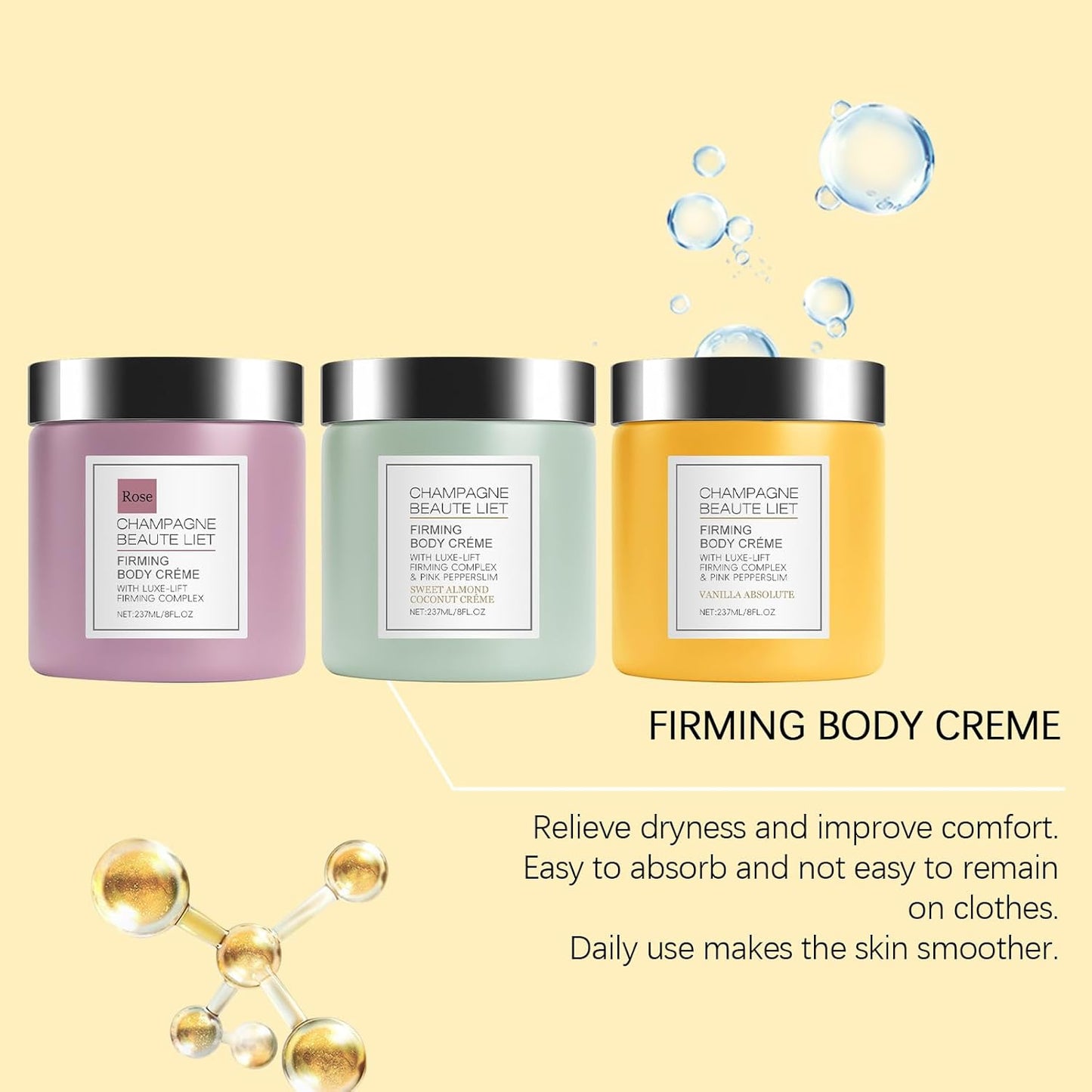 ✨Champagne Beaute Lift Firming Body Crème - For Firmer, Smoother, Radiant Skin! 🌟
