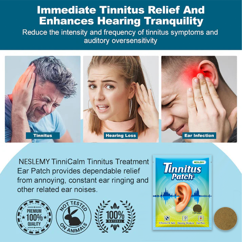 🔥Limited-Time Offer👂🏼 Tinnitus Treatment Ear Patch