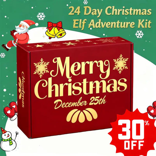 2025 Magical Christmas Elf Kit - 24 Days of Festive Adventures & Holiday Cheer!