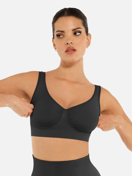 No Underwire Wide Straps Everyday Bra