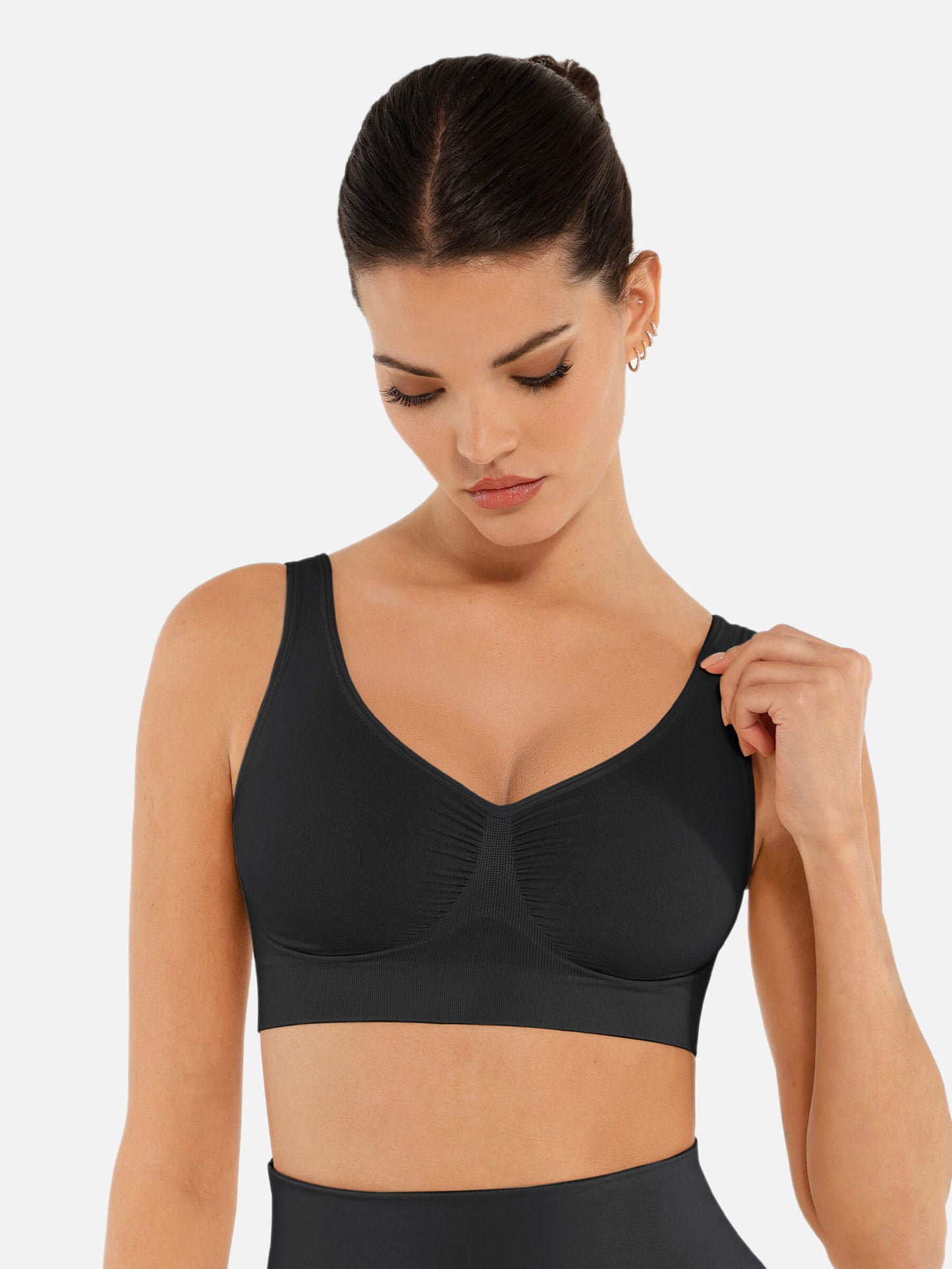 No Underwire Wide Straps Everyday Bra
