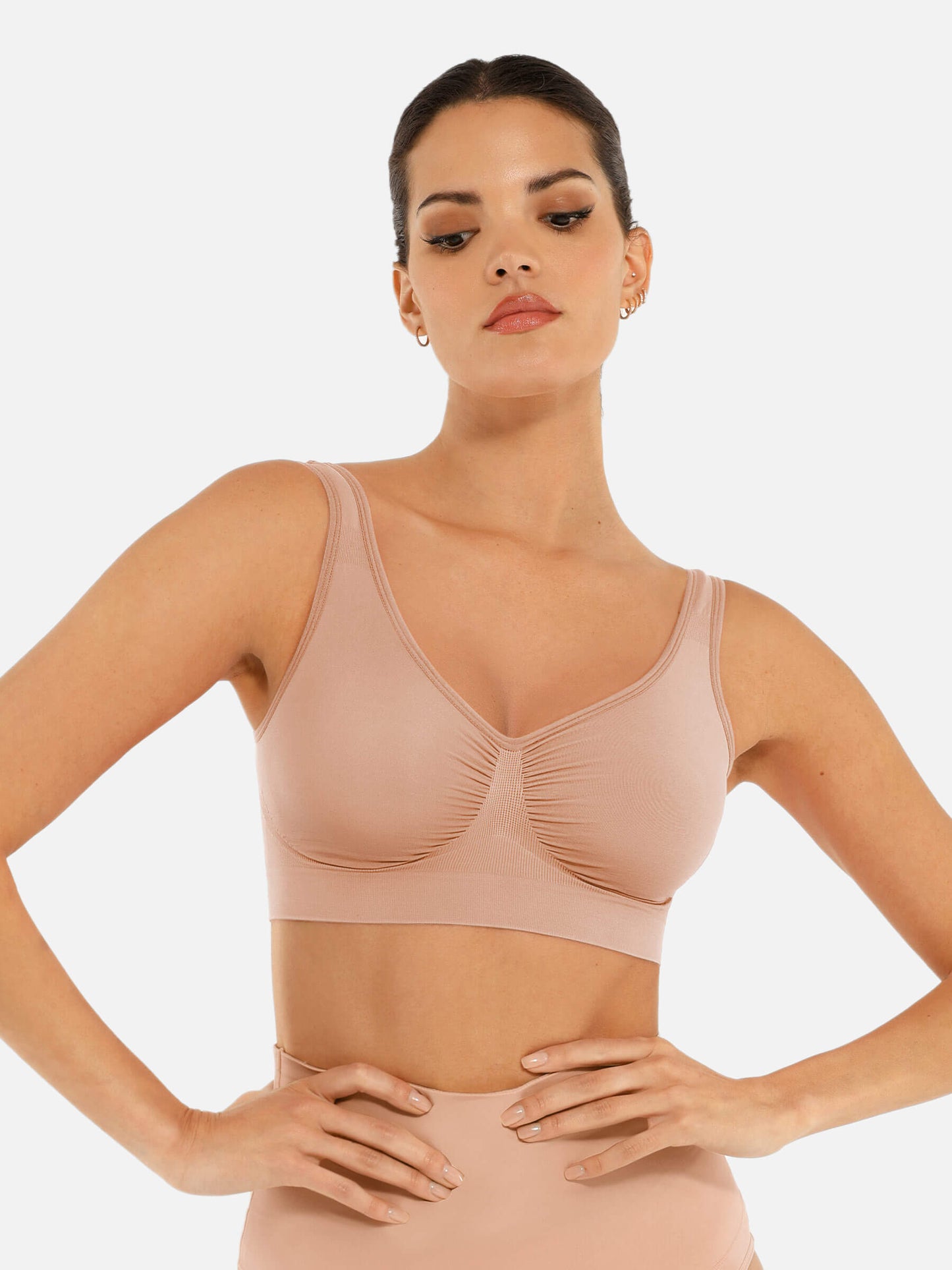 No Underwire Wide Straps Everyday Bra