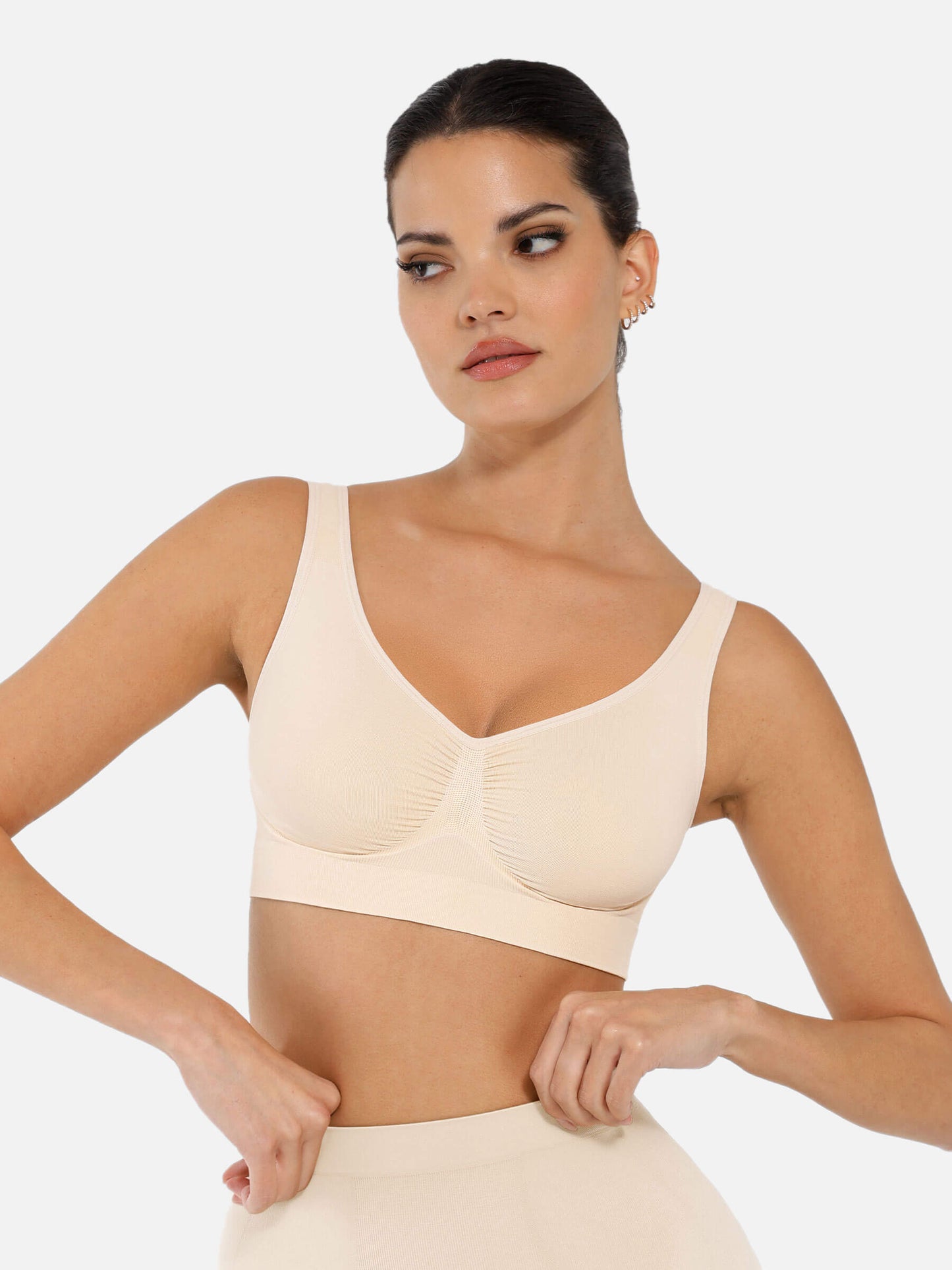 No Underwire Wide Straps Everyday Bra