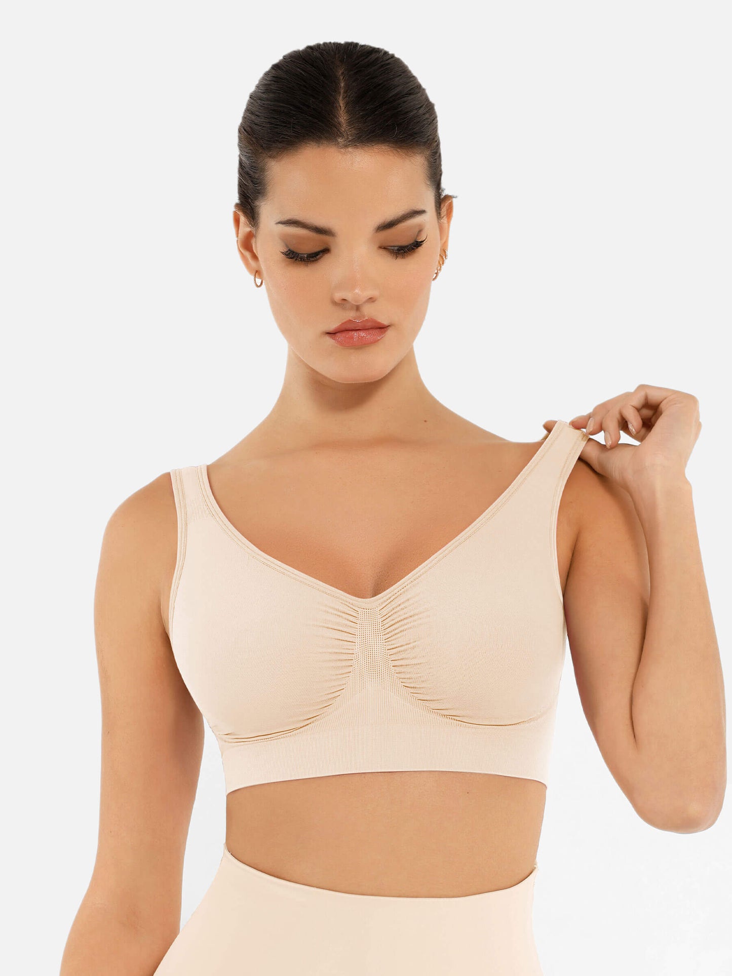 No Underwire Wide Straps Everyday Bra