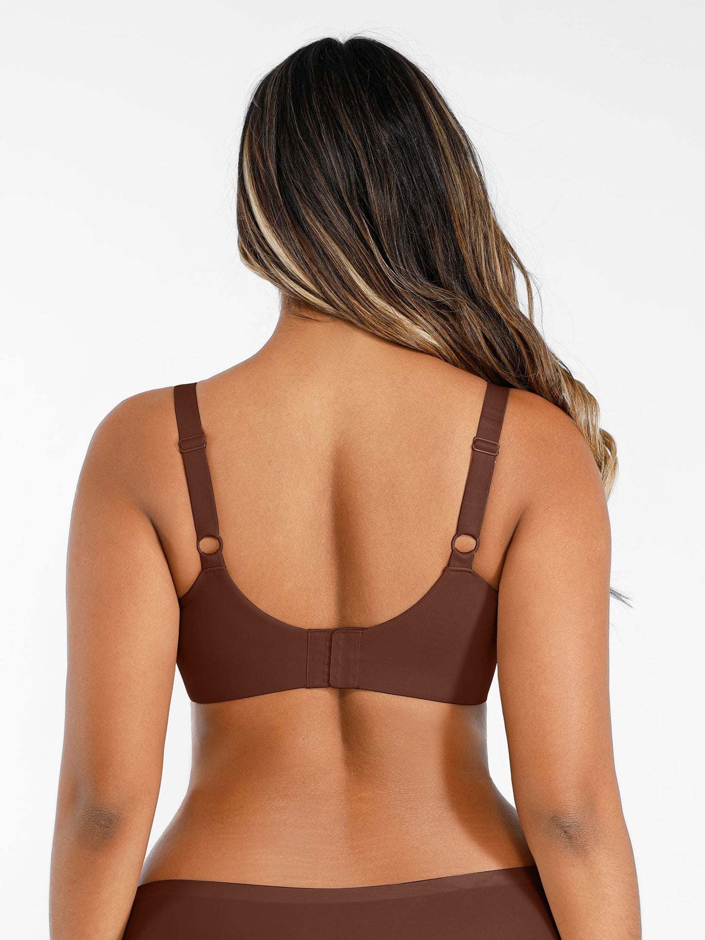 Underwire Adjustable Deep V-neck Bra