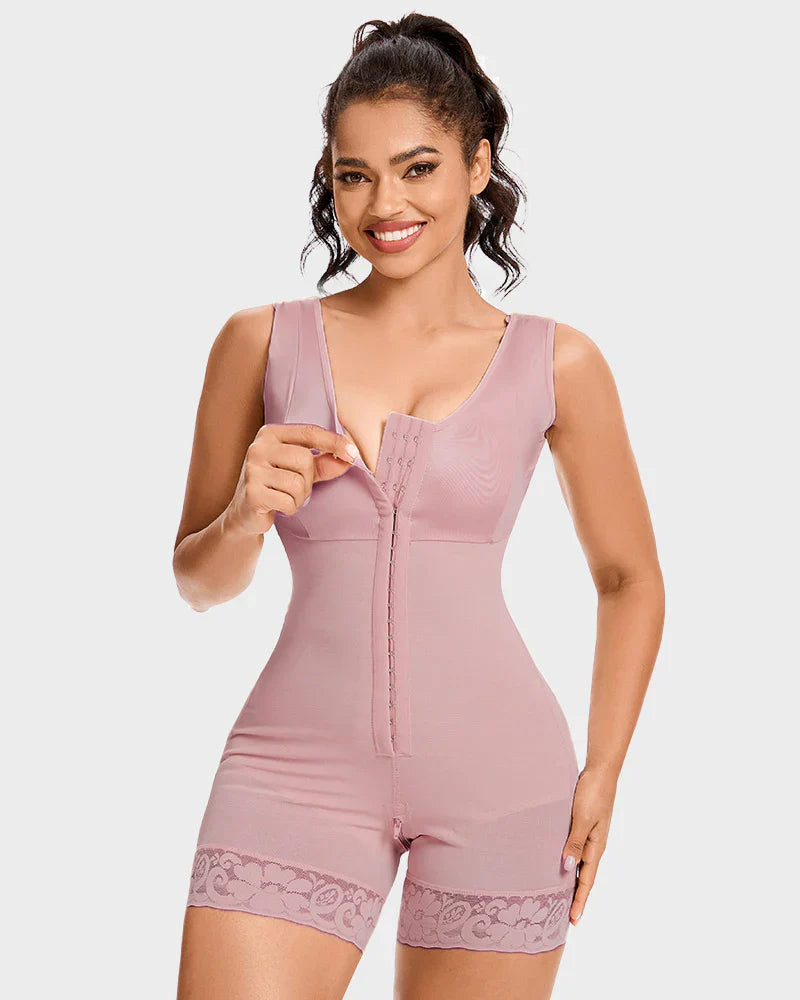 ⏳Limited-Time Offer🎉Extra Plus Size Shaper Bodysuit Tummy Control Shapewear With Bra