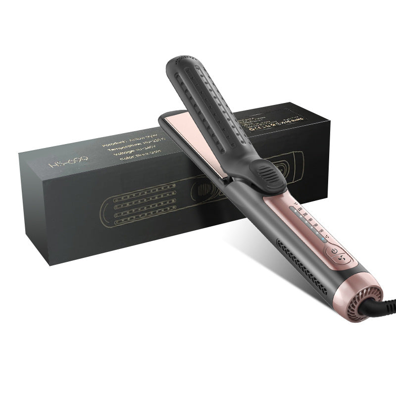 Cold air plywood straight hair curly dual-purpose no-damage curling iron