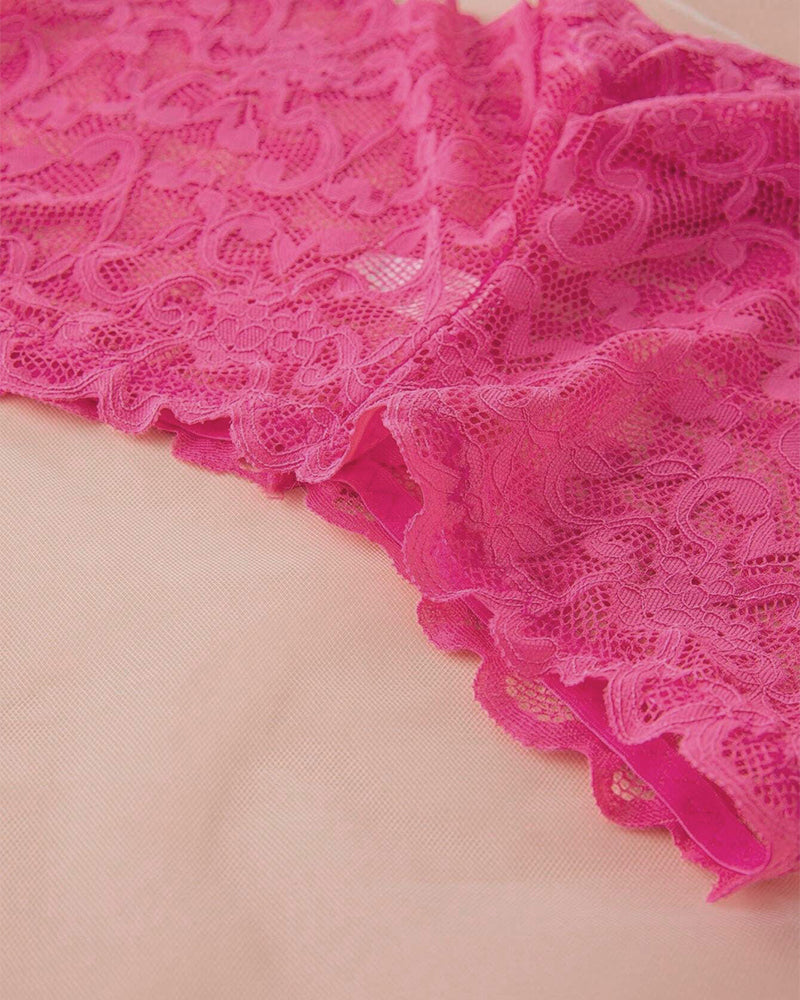 Romantic Lace Bralette & Panty Bundle (4 Sets)