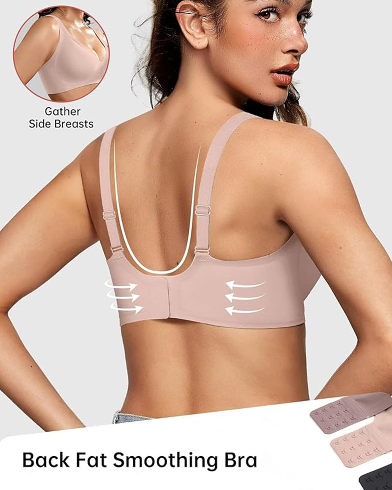 Comfort Fit  Seamless Deep V Wireless Bra