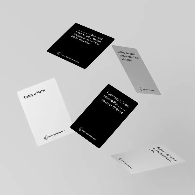 Trum Against Humanity Card Game - An Incorrect Card Game